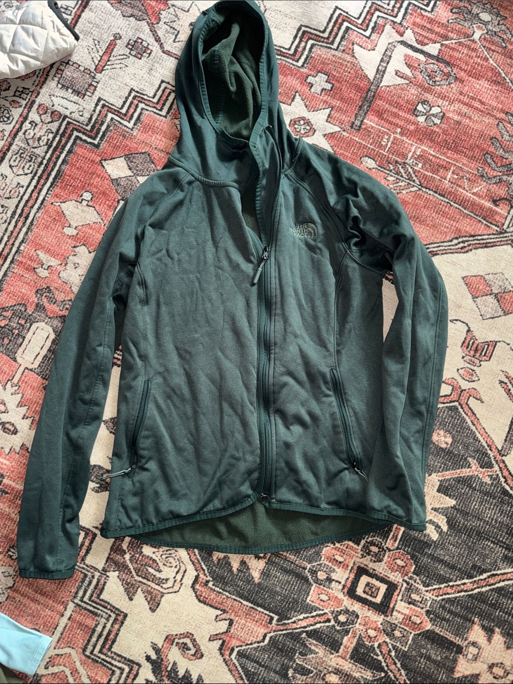The North Face Women's Hooded Jacket - Dark Green